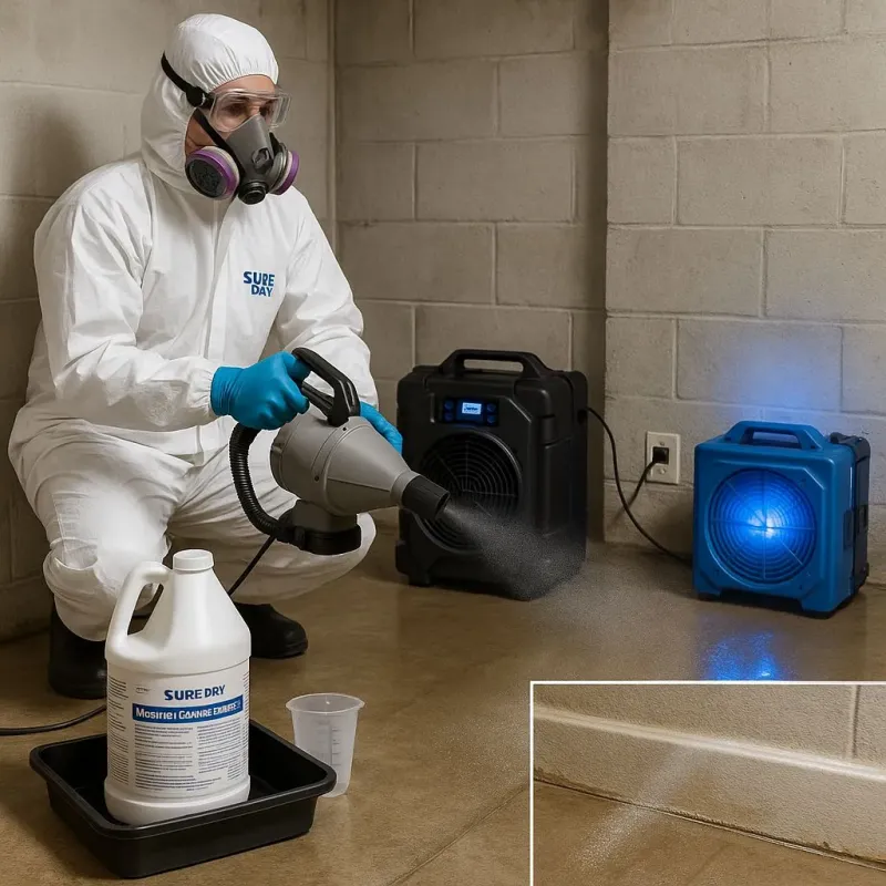 Sanitization and Odor Removal process in Patterson, LA